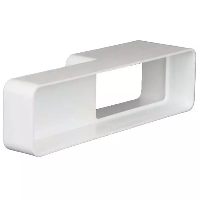 Reductor rectangular de plástico - 220X55 mm a 110x55 mm mm- KSD25-15