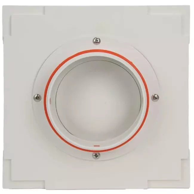 Ergovent válvula de ventilación sin marco empotrable cuadrada 100 mm