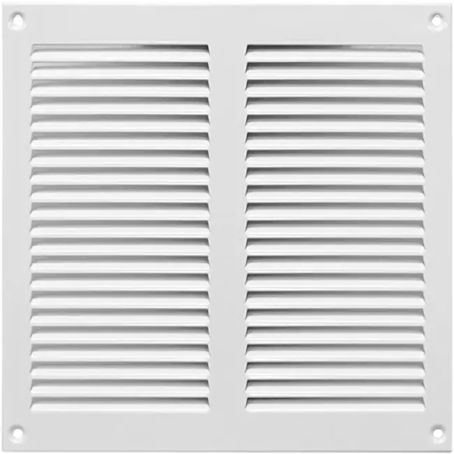 Rejilla metálica 200x200 mm blanco - MR2020