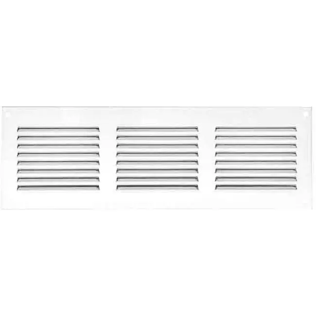 Ranura metálica rectangular 300x100 blanco - MR3010