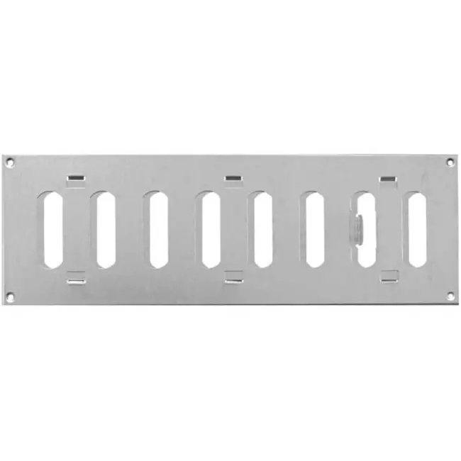 Rejilla metálica ajustable 300x100 galvanizada - MR3010RZn