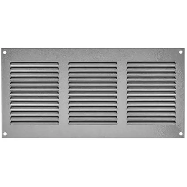 Rejilla metálica 300x150 mm gris - MR3015P