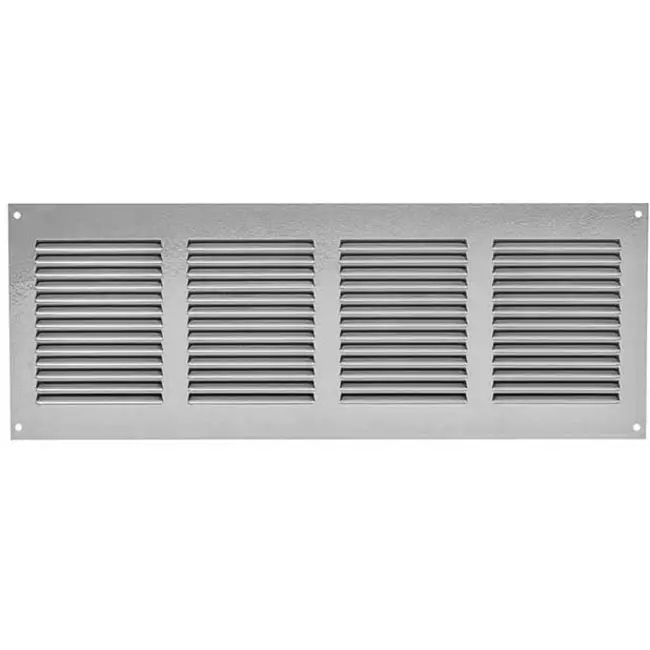 Rejilla metálica 400x150 mm gris - MR4015P