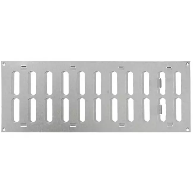 Rejilla metálica ajustable 400x150 galvanizada - MR4015RZn