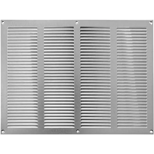 Rejilla metálica 400x300mm galvanizado - MR4030Zn