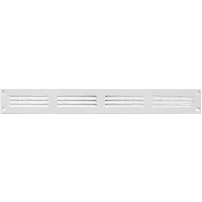 Rejilla metálica 400x50 mm blanco - MR405