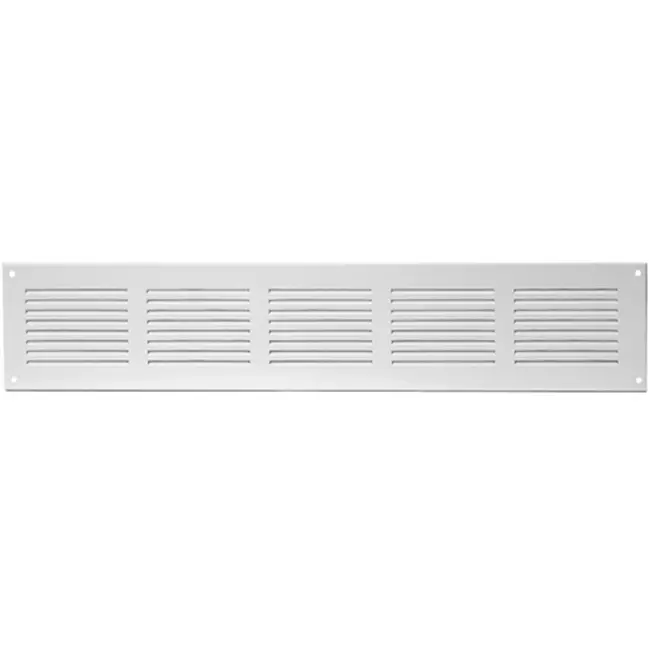Ranura metálica rectangular 500x100 blanco - MR5010