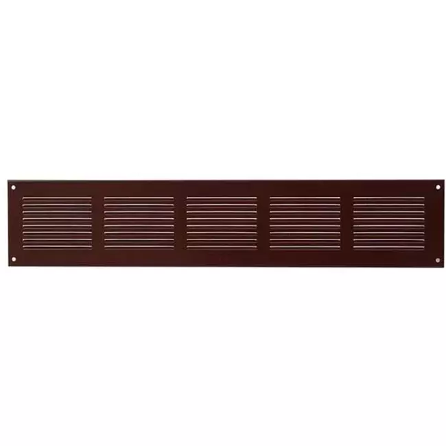 Rejilla metálica 500x100 mm marrón - MR5010B