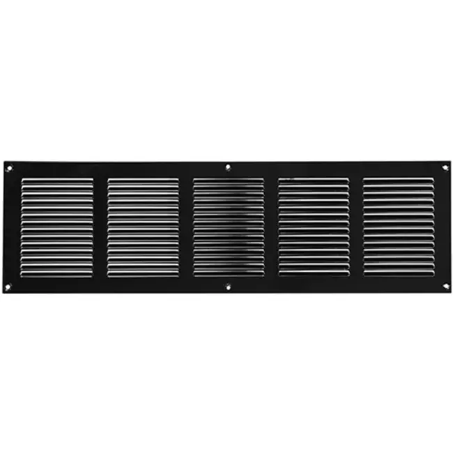 Rejilla metálica 500x150 mm negro - MR5015M - RAL9005