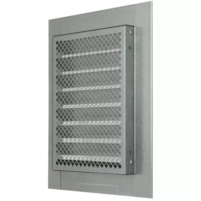 Rejilla metálica industrial 150x200 mm zinc - MRF1520Zn