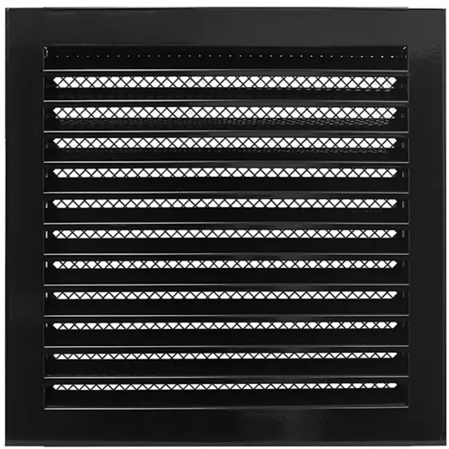 Rejilla metálica industrial 300x300 mm negro - MRF3030M