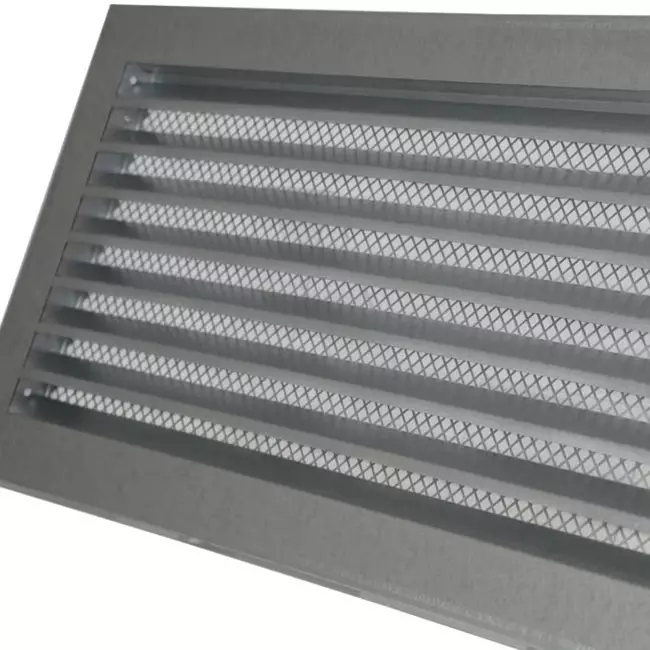 Rejilla metálica industrial 500x200 mm zinc - MRF5020Zn