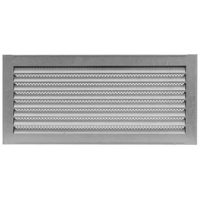 Rejilla metálica industrial 500x200 mm zinc - MRF5020Zn