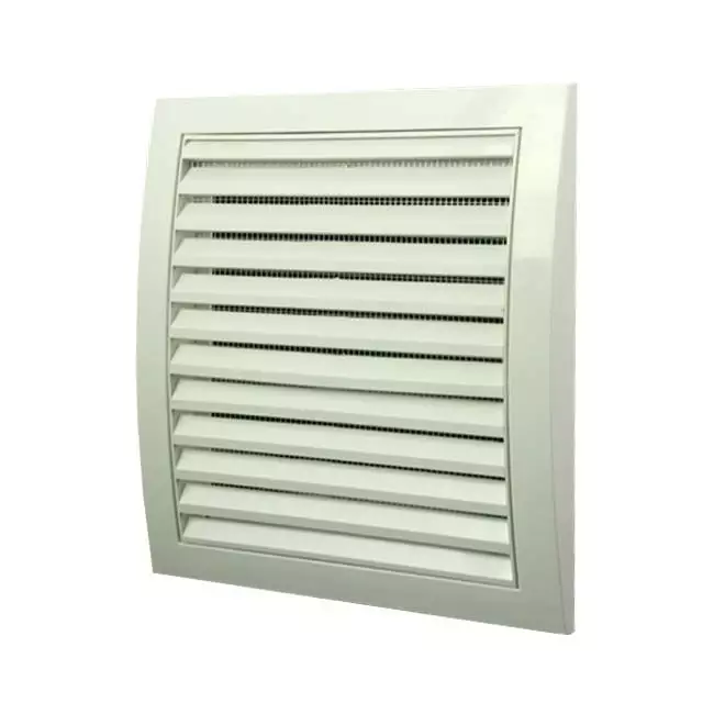 Rejilla de pared 190x190 blanco - N12