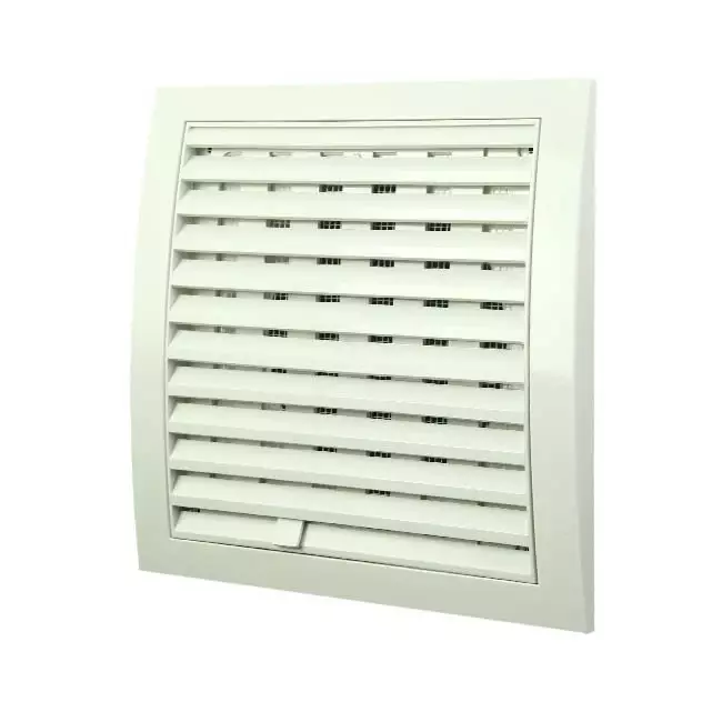 Rejilla de pared controlable de 190x190 de diámetro: 150 blanco ND15R