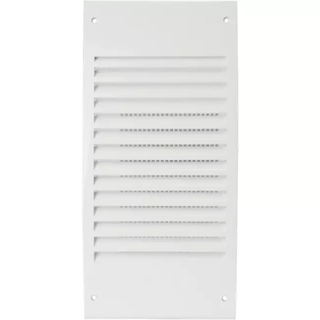 Rejilla de pared 300x140 mm blanco - N30