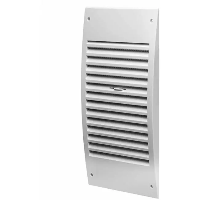Rejilla de pared regulable 300x140 mm blanco - N30R