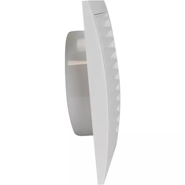 Rejilla de pared 190x190 - Ø125 blanco - ND12