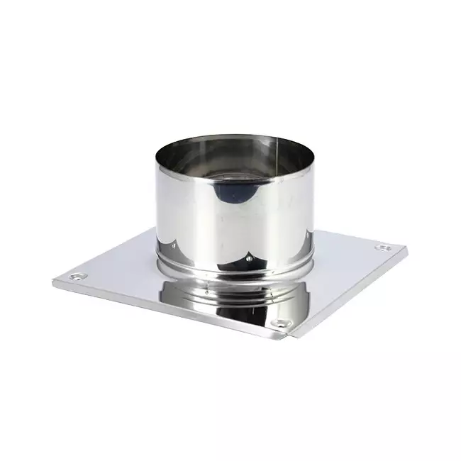 Ventilador Gek 250 mm acero inoxidable con soporte de estanquiedad