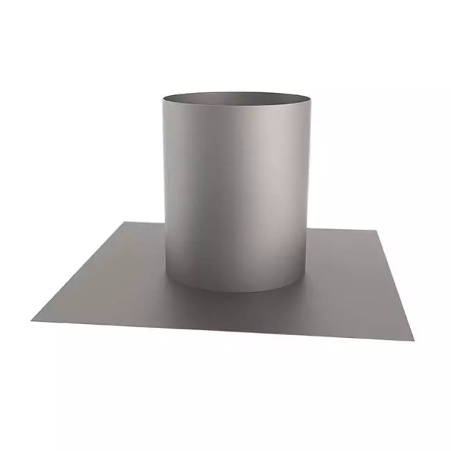 Soporte aislado redondo para chimeneas 250 mm (260) (galvanizado sendzimir)