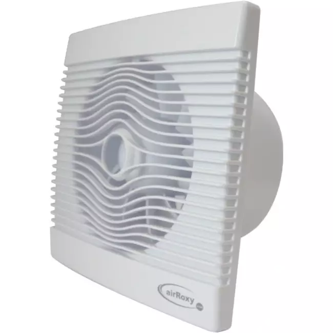 Extractor de baño con sensor de humedad y temporizador Ø 100 mm blanco - pRemium 100HS