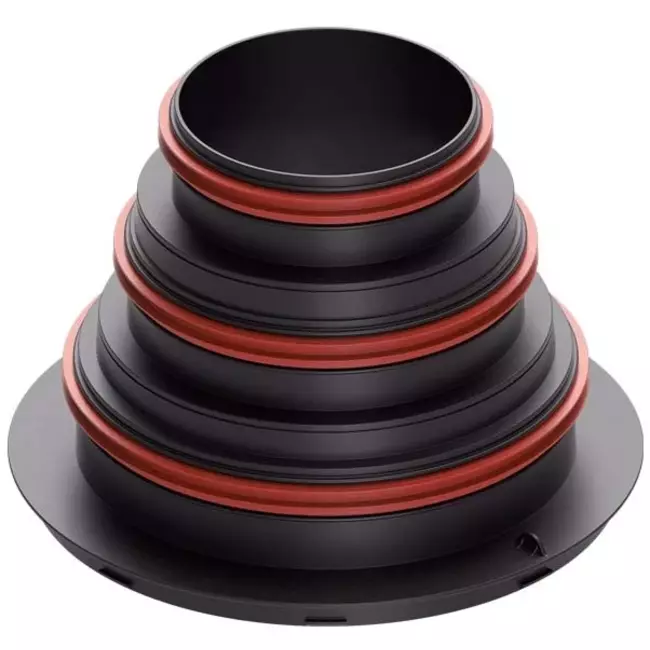 Conector central Heatpex Aria para caja de distribución de aire (125/160/200 mm)