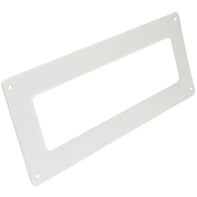 Brida mural rectangular de plástico 220x55 mm - KF25