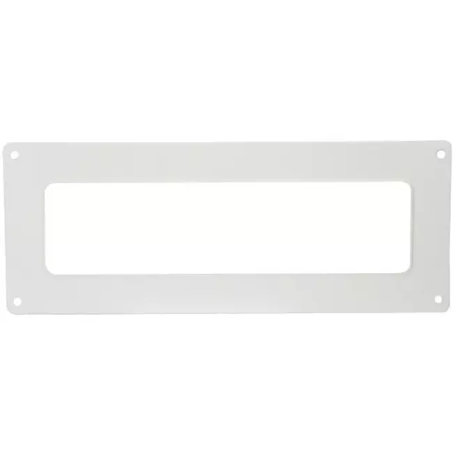 Brida mural rectangular de plástico 220x55 mm - KF25