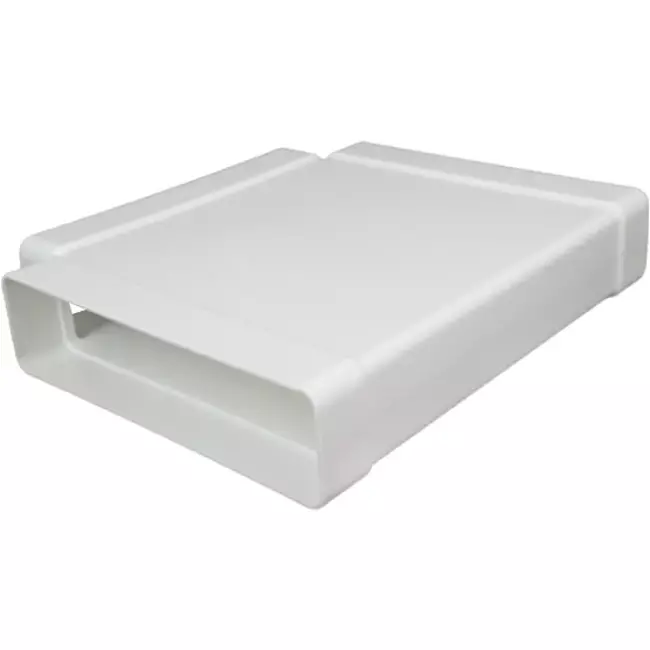 Pieza en T rectangular de plástico 220x90mm - KT29