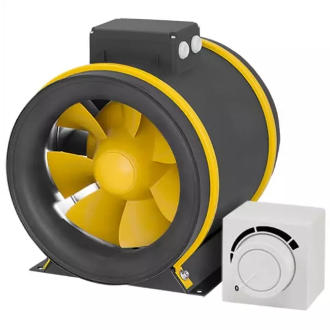 Extractor circular en línea Ruck ETAMASTER M 3180m³/h - Ø 315 mm + interruptor de 3 posiciones