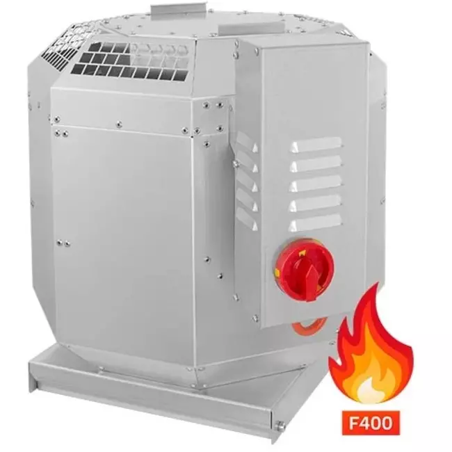 Extractor de tejado gases de combustión vertical - DVN 250 D2 F4 30