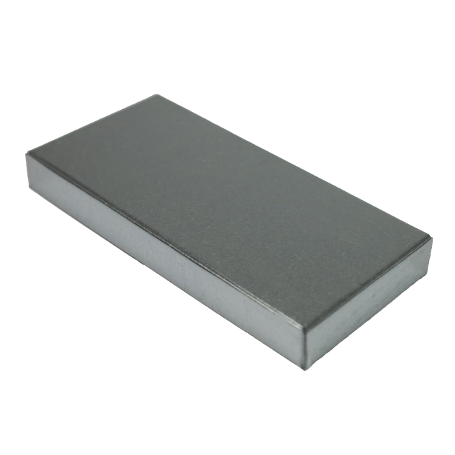 Tapa de 320x80 para conducto rectangular galvanizado