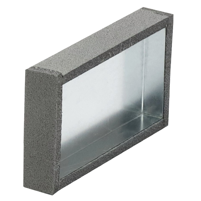 Tapa final termoducto 220x80 mm