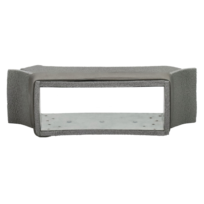 Conexión lateral termoducto 170mm x 80mm para canalización