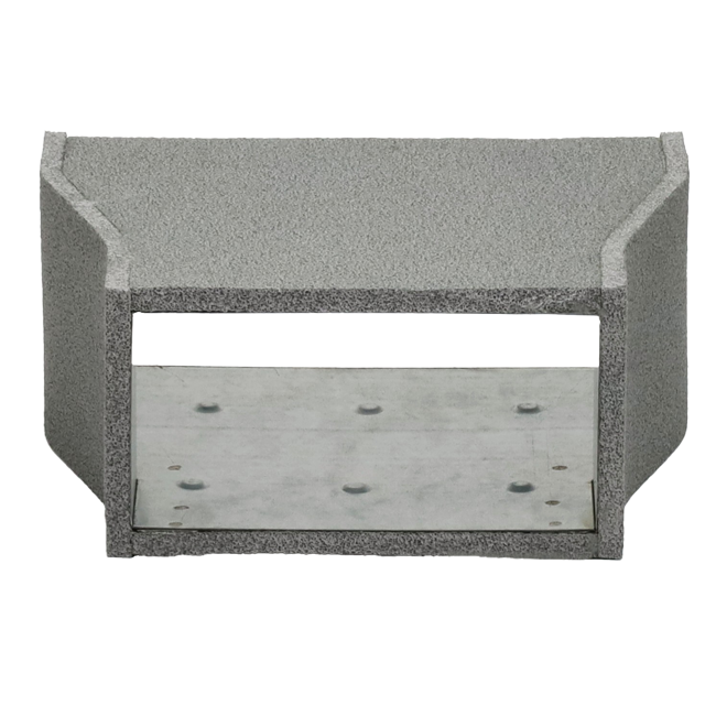 Reductor de termoducto de 300x80 mm a 220x80 mm
