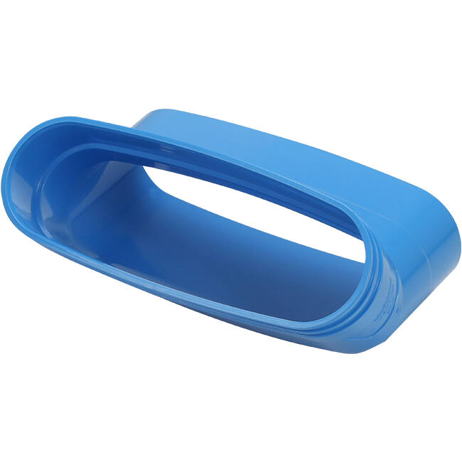 Wavin Ventiza Codo 45 grados PVC ovalado 235x80 mm vertical M/S
