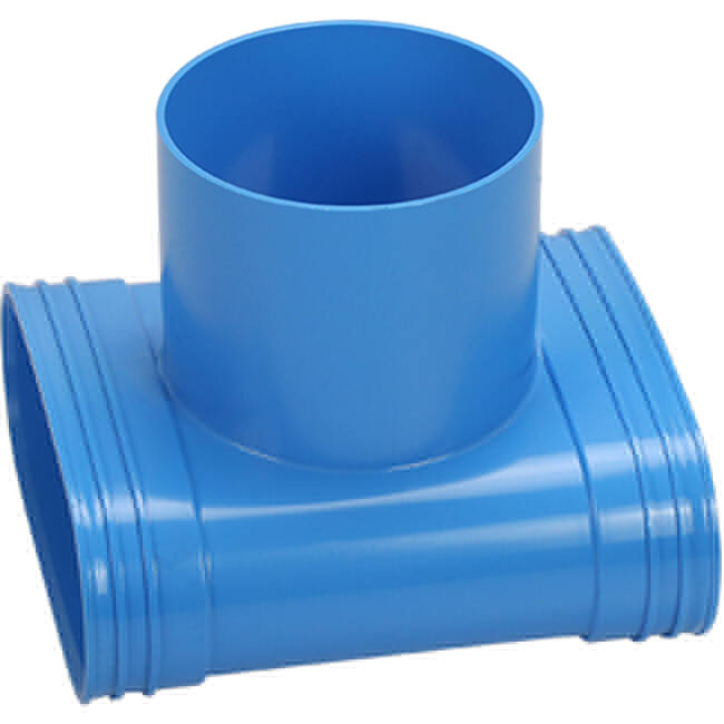 Wavin Ventiza Codo en T de PVC ovalado 195x90x70 mm por diámetro 125 mm M/M/M