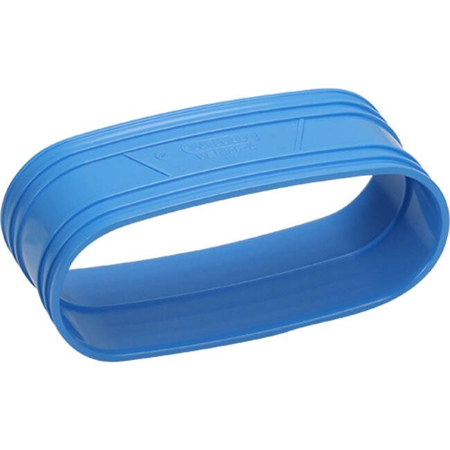 Wavin Ventiza Conector deslizante de PVC ovalado 235x80 mm M/M