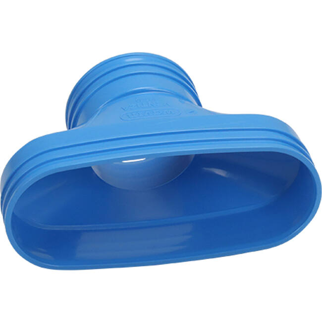 Wavin Ventiza Transición PVC ovalada 195x80 mm a 80 mm M/M