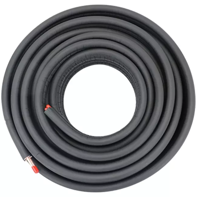 Tubo de refrigeración aislado ClimaConnect Duo 1/4-3/8 rollo 20 metros