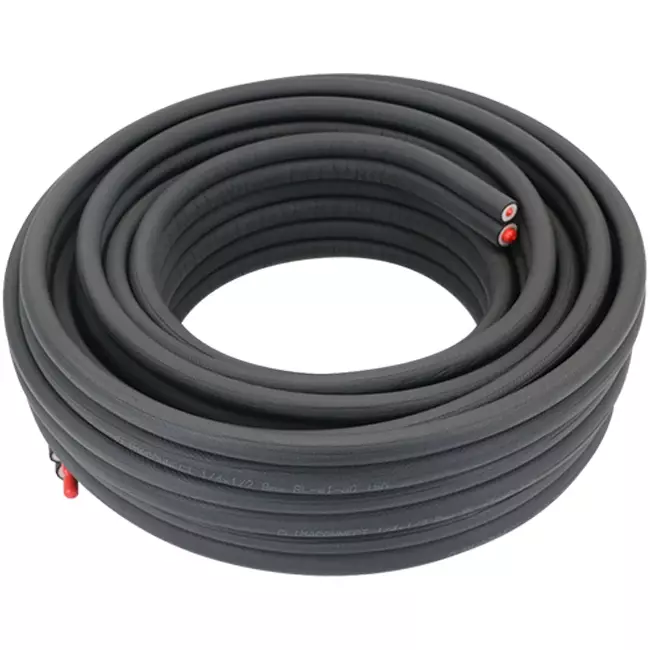 Tubo de refrigeración aislado ClimaConnect Duo 1/4-1/2 rollo 20 metros