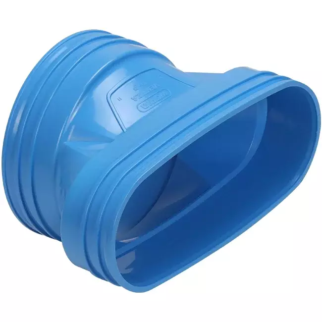 Wavin Ventiza Transición PVC ovalada 235x80 mm a 160 mm M/M