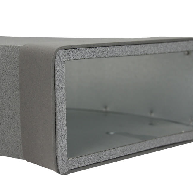 Termoducto codo 90 grados 220x80 mm horizontal