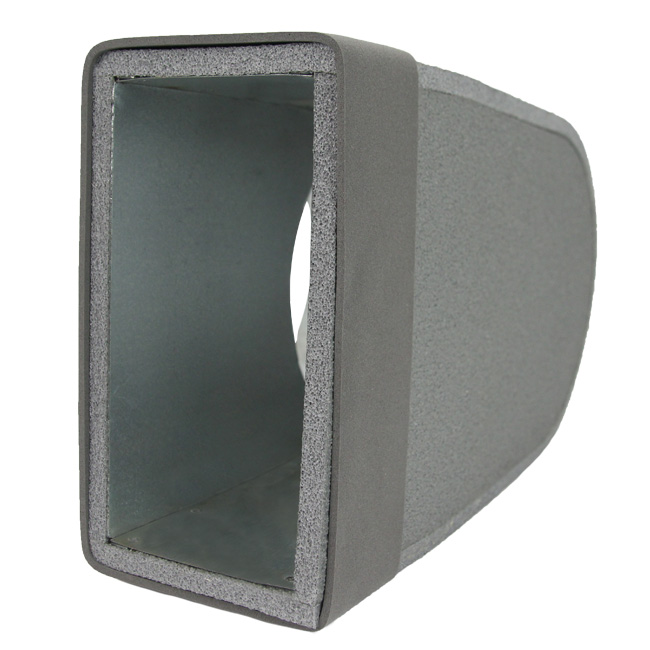 Termoducto lepe esquinero simple simétrico 220x80 mm a diámetro 160 mm
