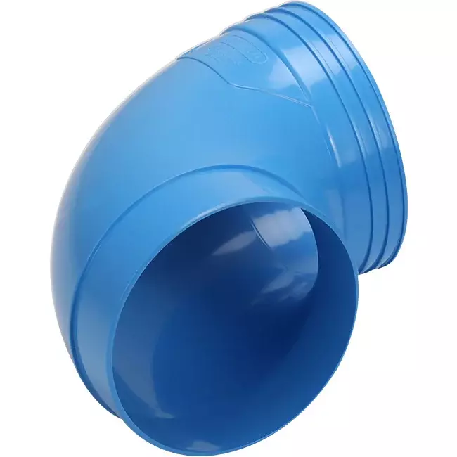 Wavin Ventiza curva 90 grados PVC redondo 160 mm M/S