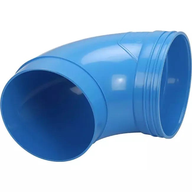 Wavin Ventiza curva 90 grados PVC redondo 160 mm M/S