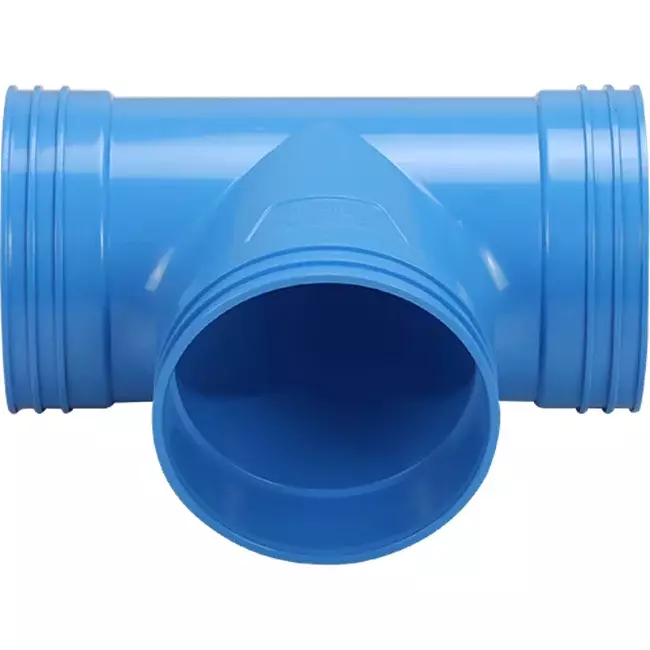 Wavin Ventiza Accesorio en T 90 grados PVC redondo por diámetro 125 mm M/M/M