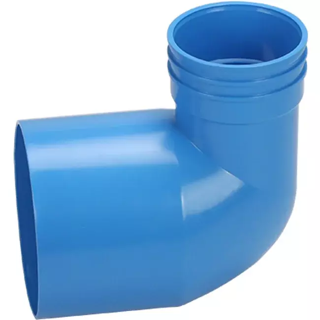 Wavin Ventiza terminal 90 grados PVC redondo 125x80x70 mm M/M
