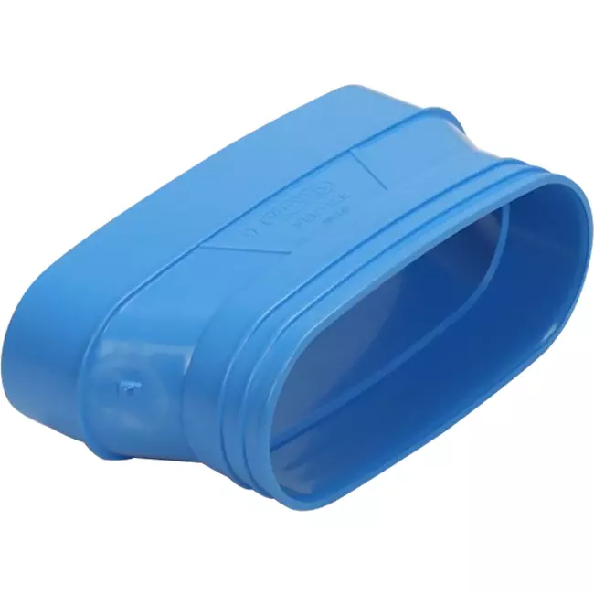 Wavin Ventiza Transición PVC ovalada 235x80 mm a 195x80 mm M/S