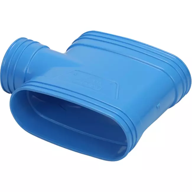 Wavin Ventiza Te de PVC ovalado 195x80 mm M/M/M